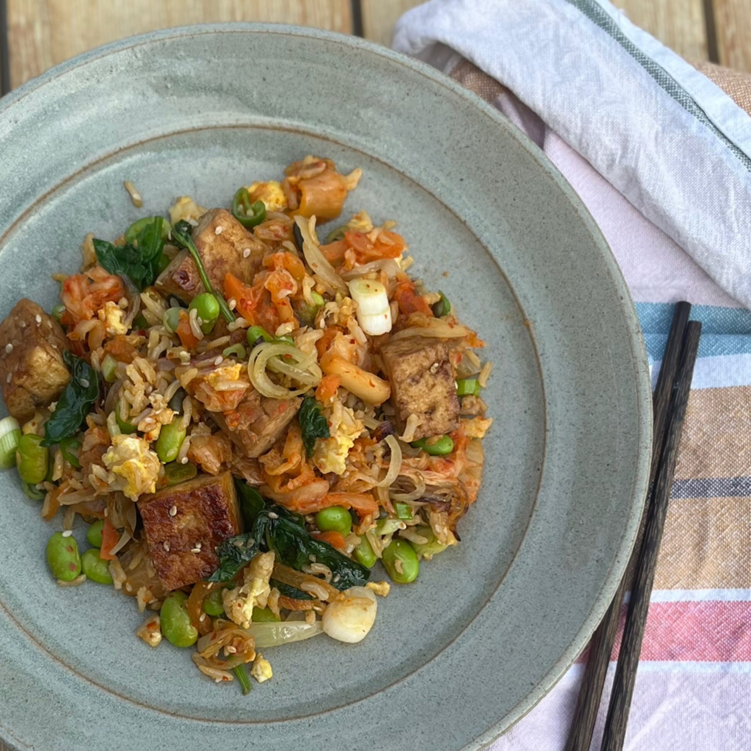 30-minute Gut Loving Rainbow Rice