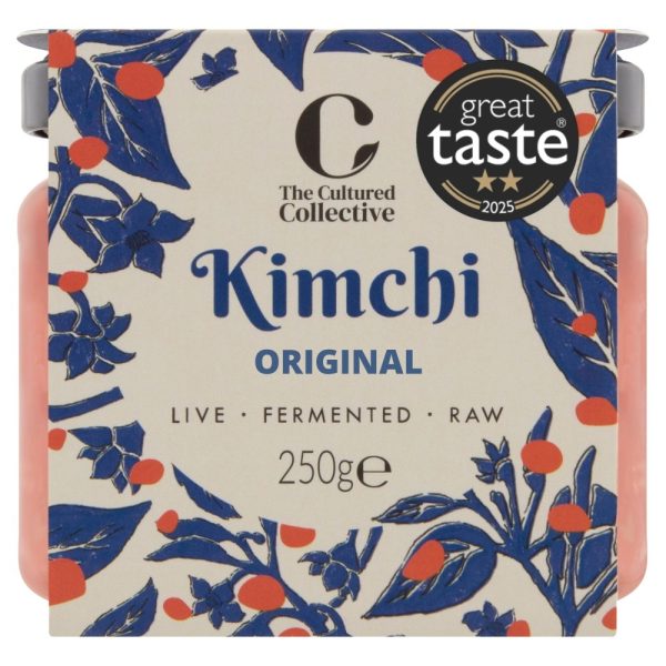 Glass jar of Original Kimchi by The Cultured Collective